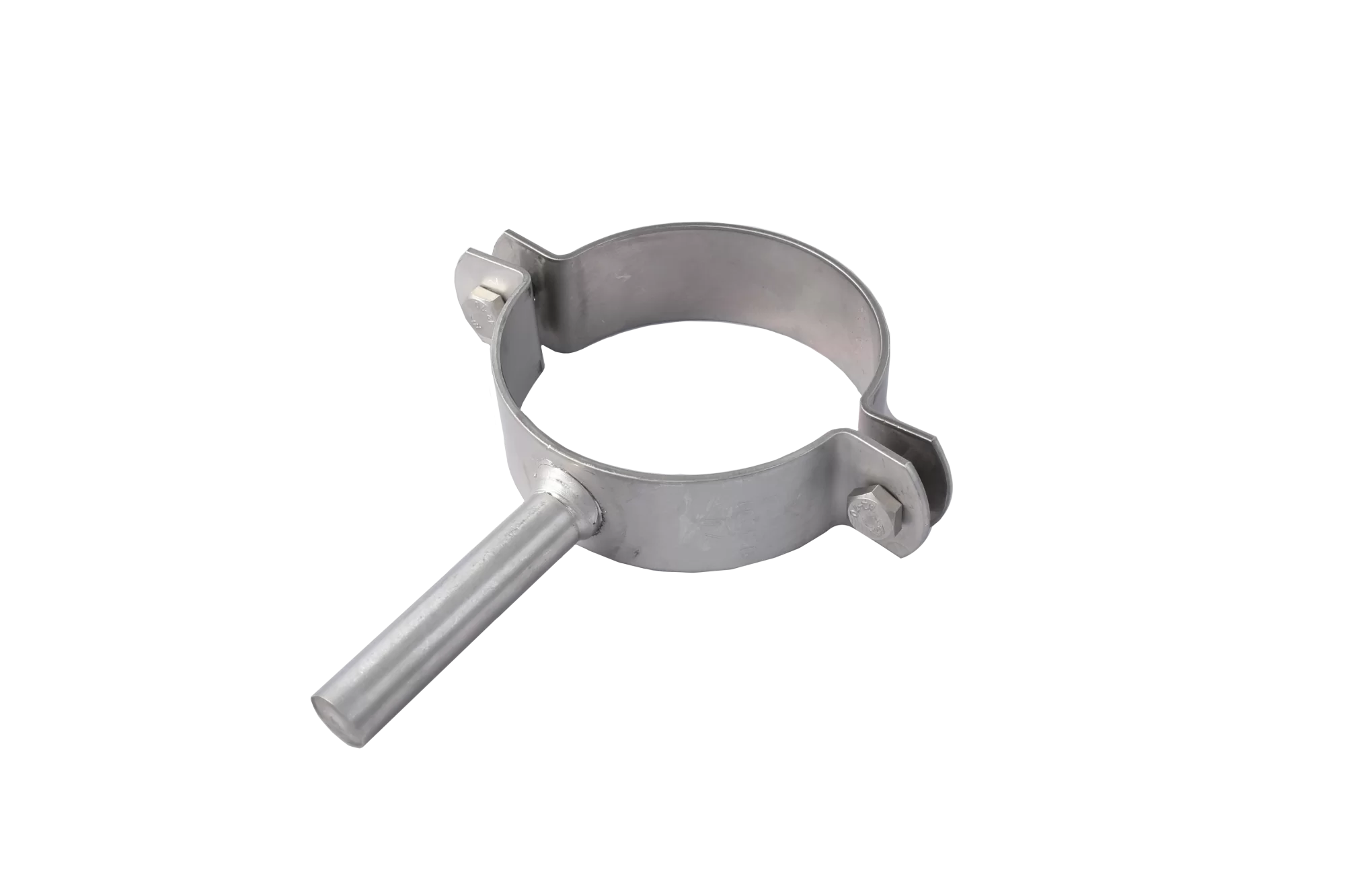 Electro Galvanized Mild Steel Nail Pipe Clamp at Rs 7.20/piece in Mumbai |  ID: 21333705630