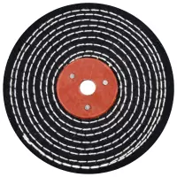 Джинсовый полировальный круг GTOOL черный, прошит d150×10х14