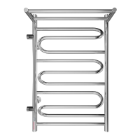 Полотенцесушитель Gloss & Reiter водяной Liza lux LeRi. ЛБ.(Л) 50х80.ЛZ3.П1