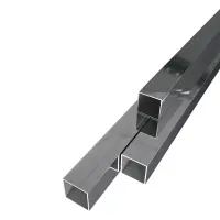 Труба нержавеющая профильная AISI 201 40х40х1,5 ВА