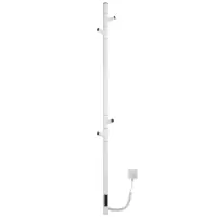 Полотенцесушитель Gloss & Reiter электрический PRIMUM.Е2.L.15х140.Н4.Таймер. Муар белый