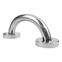 Поручень настенный AISI 304 d32/220 мм зерк. (Тип 2)