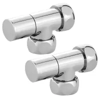 Вентиль угловой колпачковый гайка-гайка  1''х3/4''