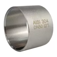 Муфта-бочонок нержавеющая AISI 304 ВР/ВР DN50