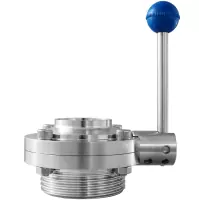 Затвор дисковый нержавеющий М/S AISI 304 DN50