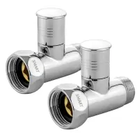 Вентиль прямой колпачковый гайка-штуцер  1''х1/2''