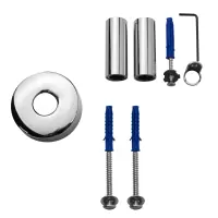 Комплект крепления для эл-х полотенцесушителей Ti#