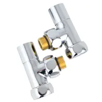 Вентиль угловой колпачковый гайка-штуцер  3/4''х1/2''