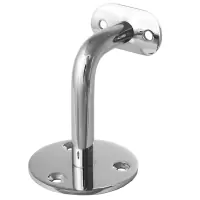 Крепление пристенного поручня с ложементом Ø50,8