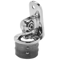 Наконечник нержавеющий шаровый регулируемый Ø38