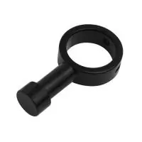 Вешалка с крючком черный