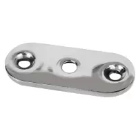 Ложемент для поручня нержавеющий под плоскость