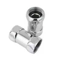 Соединение прямое гайка-гайка  3/4''х3/4'' хром