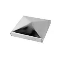 Заглушка нержавеющая штампованная 40x40