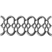 Декоративная вставка нержавеющая AISI 304 №18