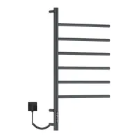 Полотенцесушитель с эл. нагревательным элементом, тип Е2. модель Ti#1 L.43х80.F6 (timer), графит