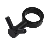 Вешалка с 2 крючками черный