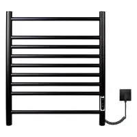 Полотенцесушитель электрический E2.L.50x60.L9.R.Lines (timer) МУАР Black