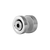 Стеклодержатель нержавеющий точечный плоский маленький (тип 2)