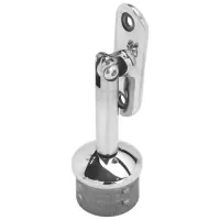 Наконечник штырь с регулируемым ложементом  на стойку42,4 мм, поручень50,8мм