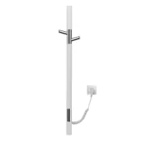 Полотенцесушитель Gloss & Reiter электрический ENKEL.E2.L.15х75.H2 Таймер, белый/хром