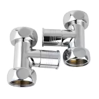 Вентиль прямой колпачковый гайка-гайка  1''х1''