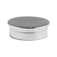 Заглушка нержавеющая литая Ø38,0 плоская