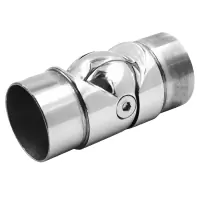 Поворот поручня шарнирный со вставками AISI 304 50,8х1,5