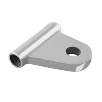 Серьга нержавеющая для крепления рутеля (стеклодержателя)