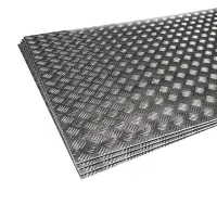 Лист алюминиевый рифленый АМг2H2 1,5x1000x1000 Квинтет