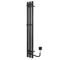 Полотенцесушитель электрический Gloss & Reiter URBAN Э2.К.12х120.PI3 Таймер.МУАР Black