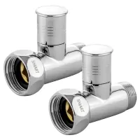 Вентиль прямой колпачковый гайка-штуцер 1''х3/4''