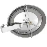 Люк нержавеющий овальный AISI 304 530/430