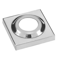 Квадратная основа под шар для профильной трубы (стойки) 51х51 мм