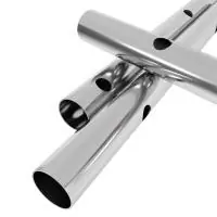 Труба перфорированная AISI 304 25,0x1,0 зерк.    под трубу 16мм