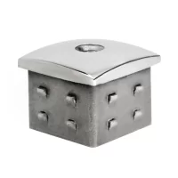 Заглушка нержавеющая штампованная 40x40, под палец