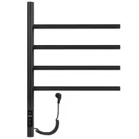 Полотенцесушитель с эл. нагревательным элементом тип Е2. модель Ti#1 L.43х60.F4 (timer) Муар black