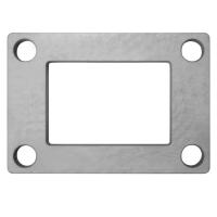 Фланец нержавеющий плоский 60х40 (4,0 мм)