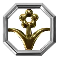 Кольцо декоративное AISI 304 Ø117 №13.2 (с золотой вставкой)