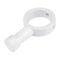 Вешалка с крючком белый