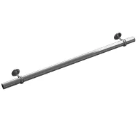 Комплект пристеночного поручня AISI 304 38.0х1,5х1000 Тип 3 (1м)