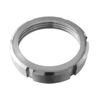 Гайка шлицевая нержавеющая AISI 304 DN65