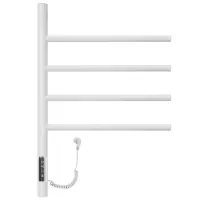Полотенцесушитель с эл. нагревательным элементом тип Е2. модель Ti#1 L.43х60.F4 (timer) White