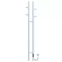 Электрический полотенцесушитель  DUOFIT.E2.L.25х140.H4.40.TIMER.WHITE