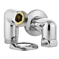 Соединение угловое гайка-штуцер  3/4''х3/4'' хром