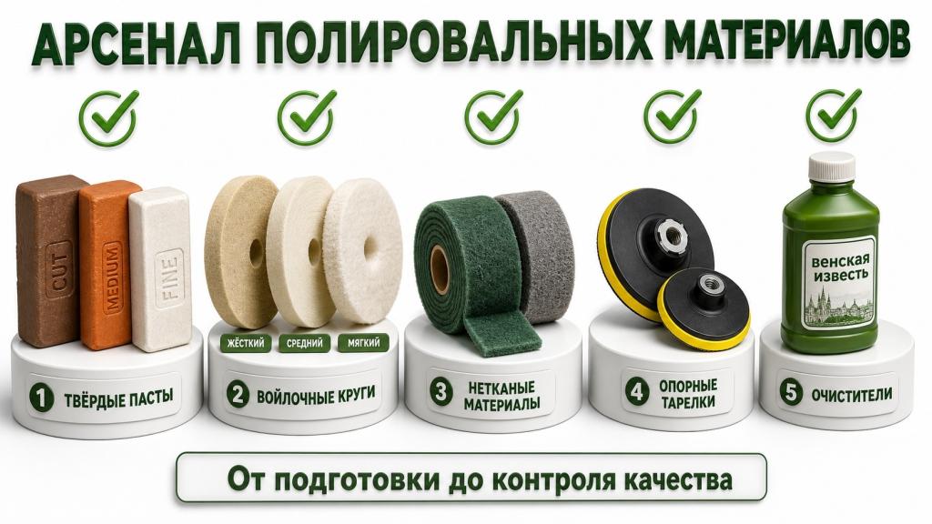 Полировальные материалы