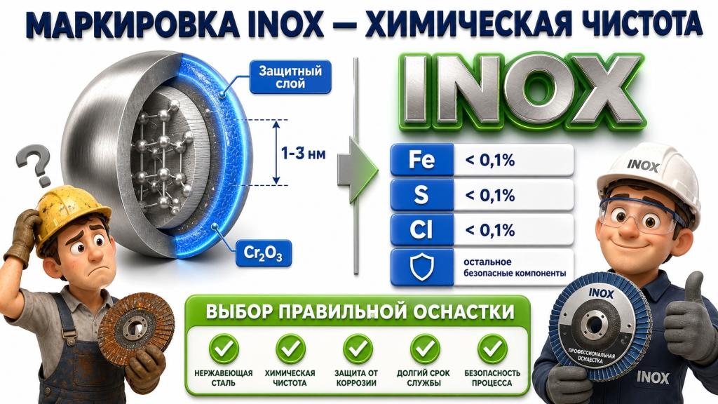 Маркировка INOX