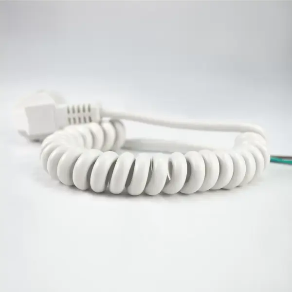 Кабель витой с евровилкой, белый (250V, 16A, IP20)