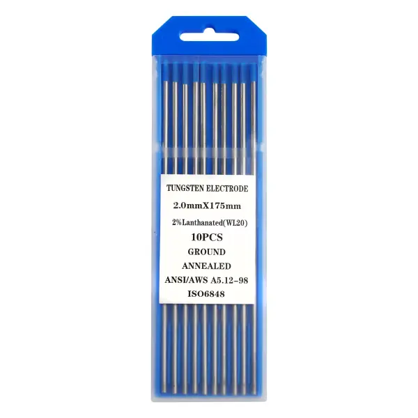 Вольфрамовый электрод WL20 ф 2,0x175 мм синий