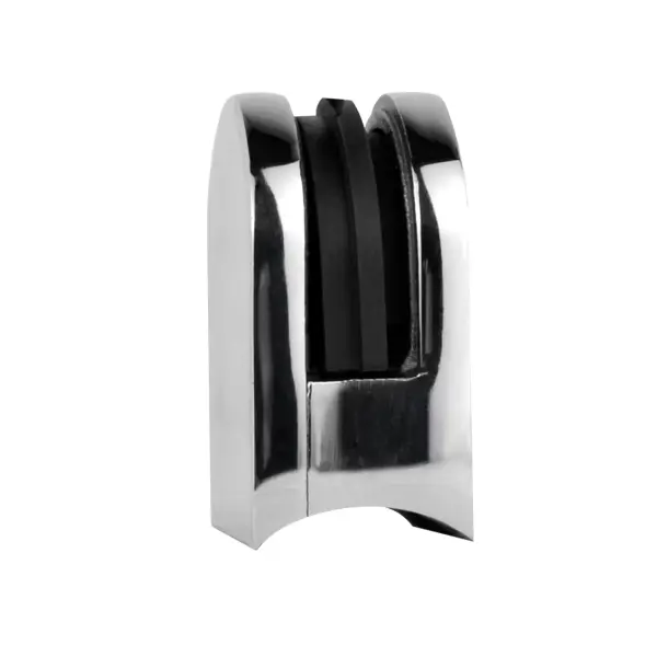 Стеклодержатель нержавеющий литой для стекла 8 мм, ф38,0